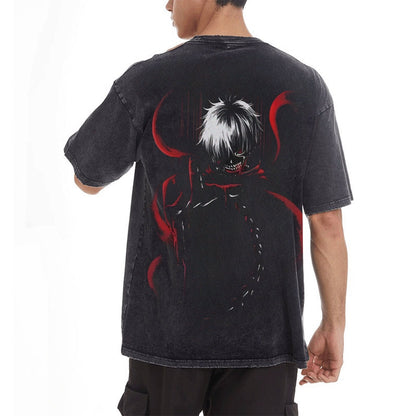 Vintage Oversized T-Shirt Herren|Tokyo Ghoul