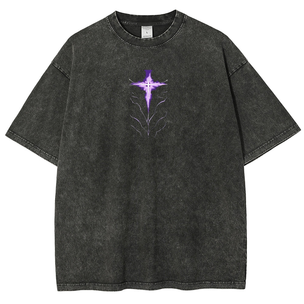 Solo Leveling Unisex Fit T-Shirt (gewaschen) 2502007460