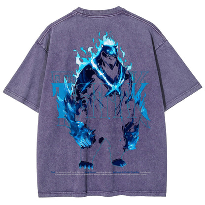 Solo Leveling Unisex Fit Washed T-Shirt 2502007514