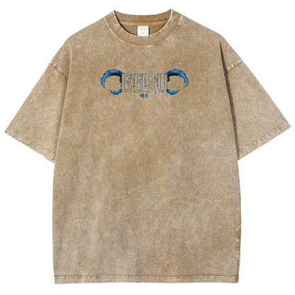 Solo Leveling Unisex-Fit, gewaschenes T-Shirt 2502007532