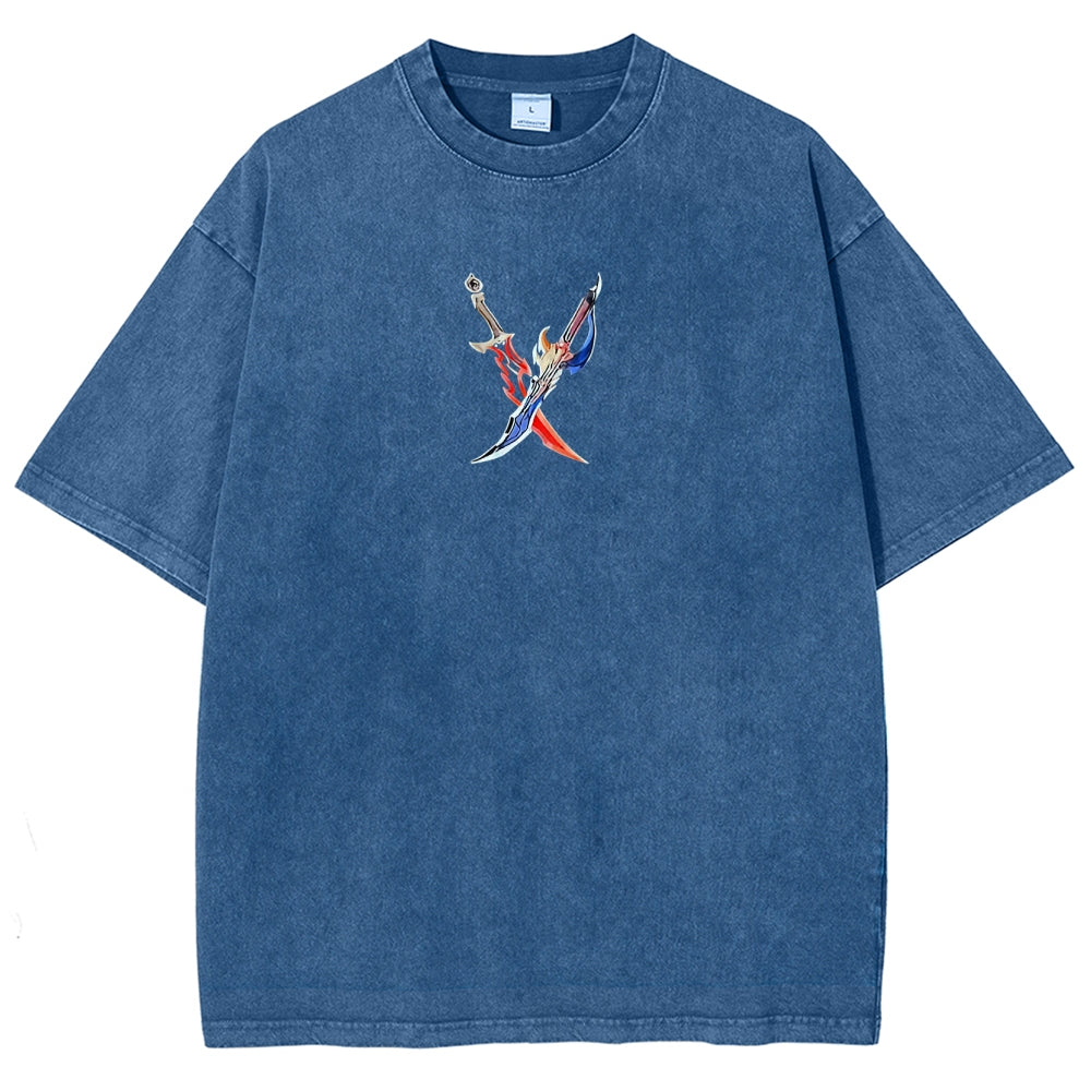 Solo Leveling Unisex T-Shirt (verwaschen) 2502009647