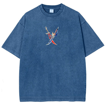 Solo Leveling Unisex T-Shirt (verwaschen) 2502009647