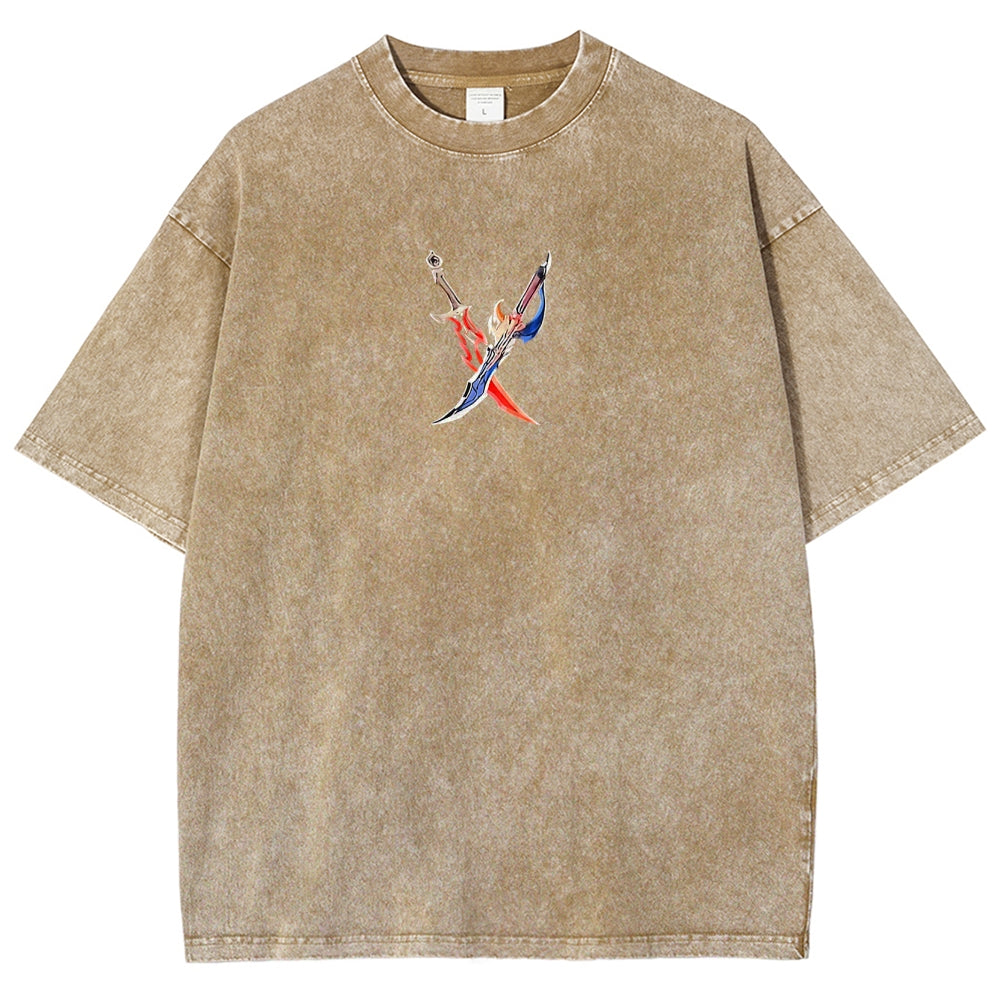 Solo Leveling Unisex T-Shirt (verwaschen) 2502009647