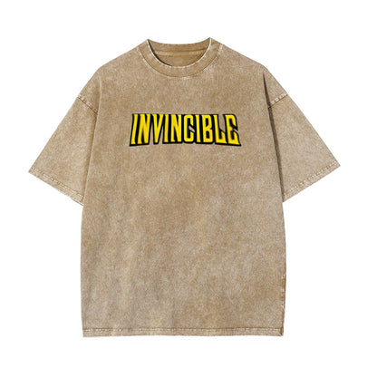 Vintage Oversized T-Shirt Herren Invincible