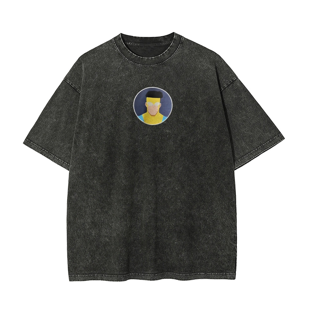 Vintage Oversized T-Shirt Herren Invincible