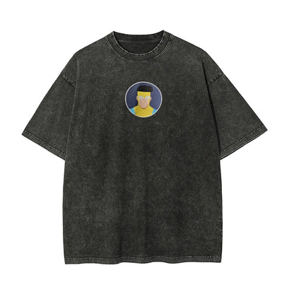 Vintage Oversized T-Shirt Herren Invincible