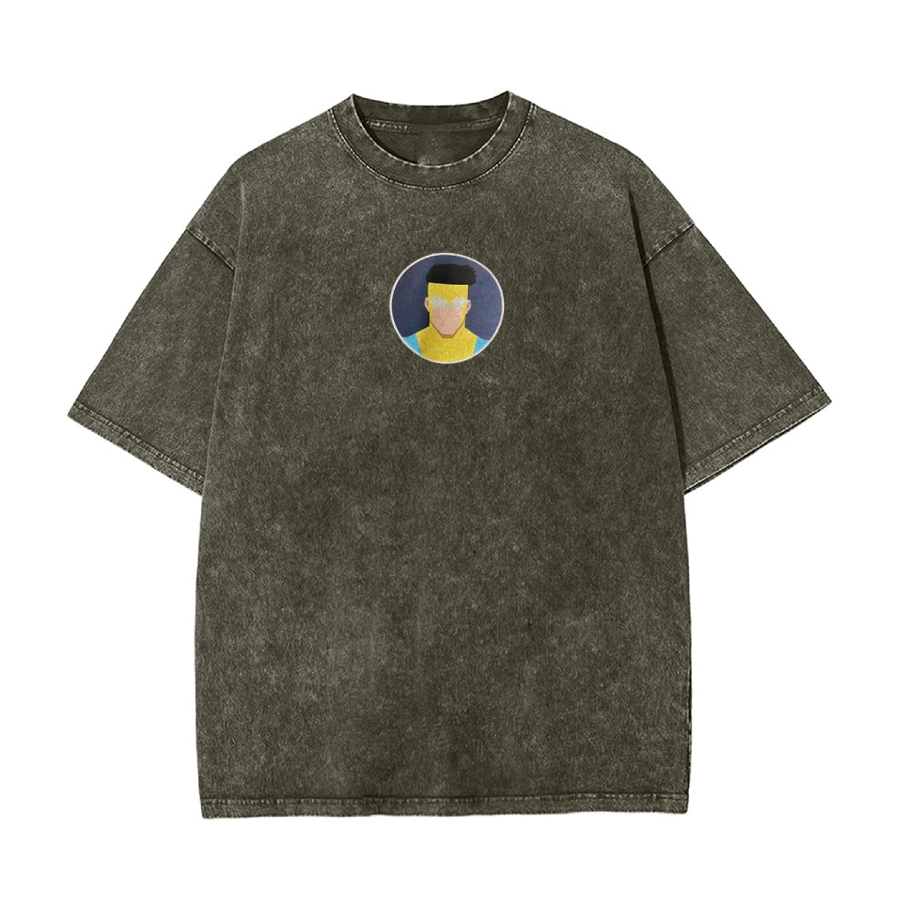 Vintage Oversized T-Shirt Herren Invincible