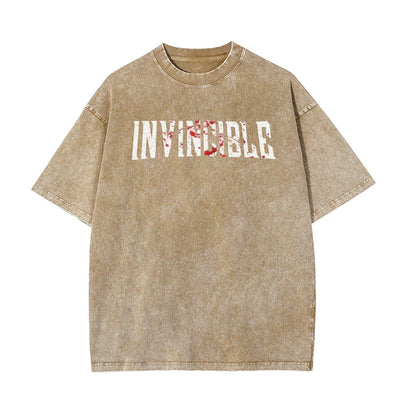 Vintage Oversized T-Shirt Herren Invincible