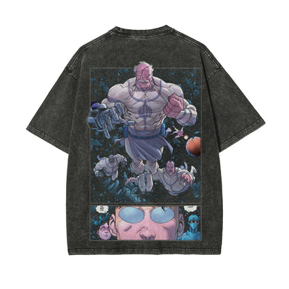 Vintage Oversized T-Shirt Herren Invincible