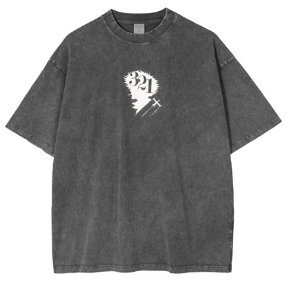 Cowboy Bebop Spike Spiegel Vintage T-Shirt (gewaschen)