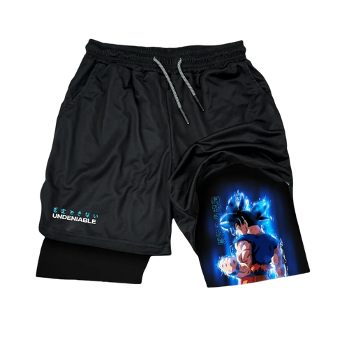 Dragon Ball Ultra Instinct Goku Performance Shorts