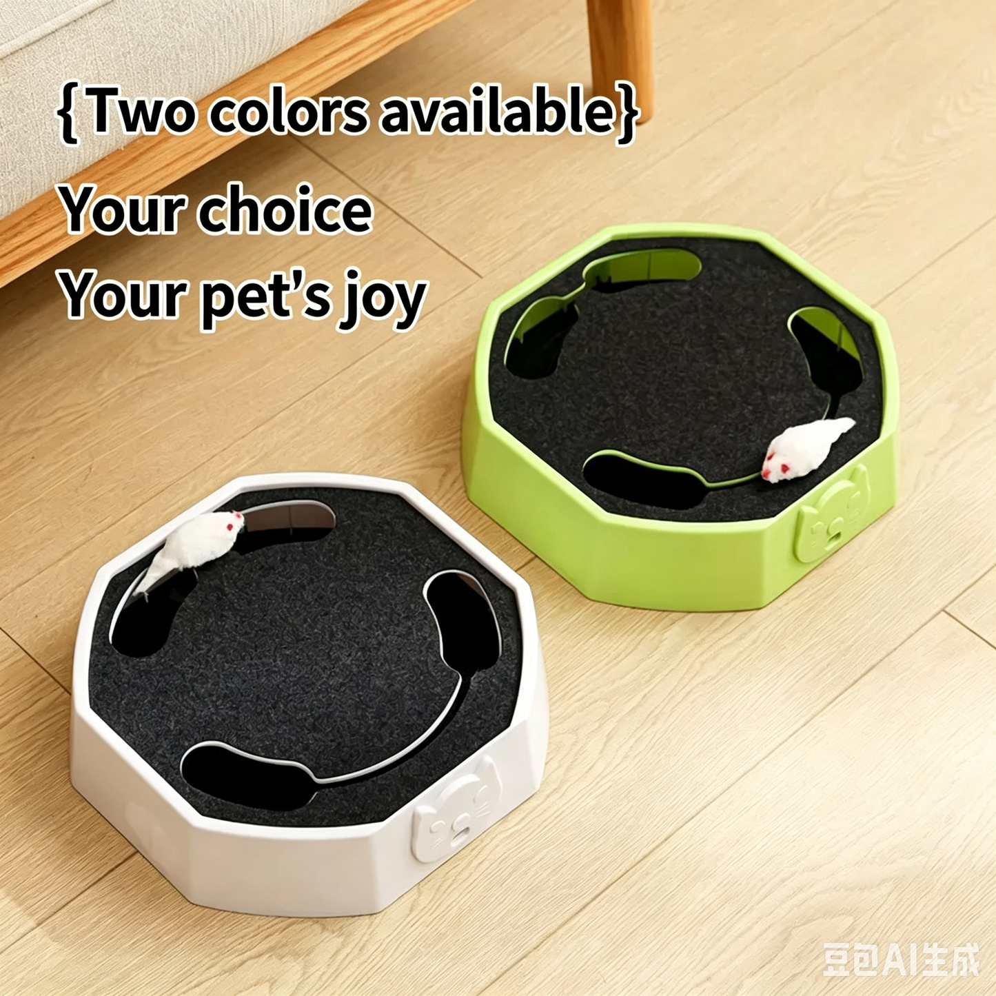 Interactive Cat Turntable Toy