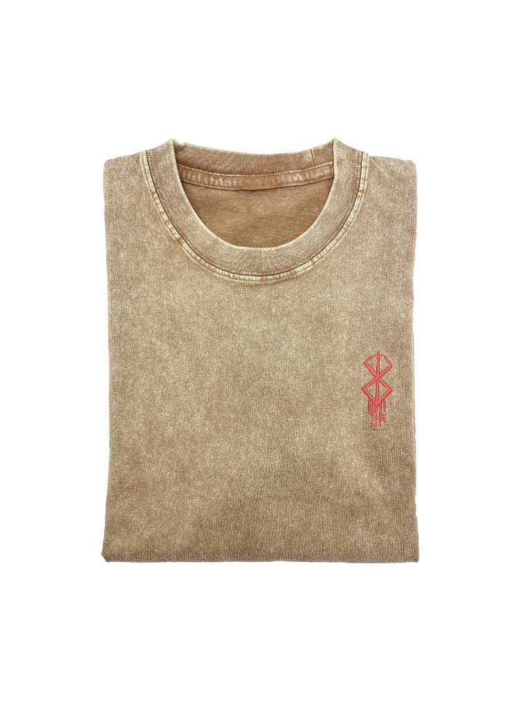 Sacrificial Brand Stickerei-T-Shirt