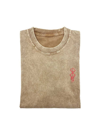 Sacrificial Brand Stickerei-T-Shirt