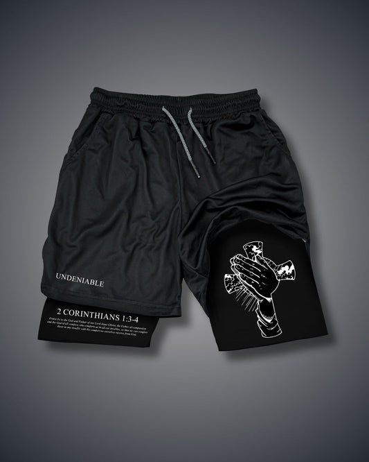 2 Korinther 1:3-4 Lobpreis Performance Shorts
