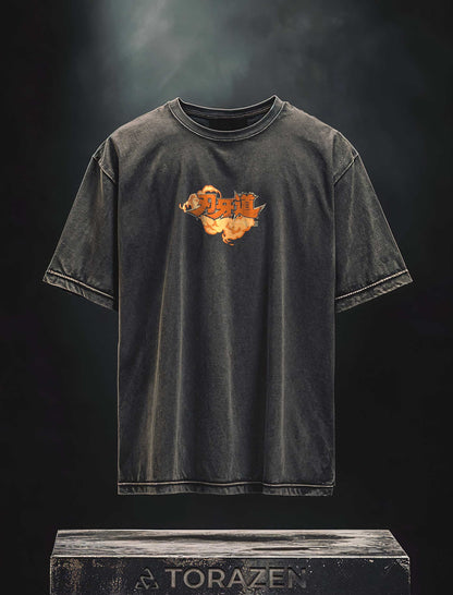 Baki vs. Yujiro Showdown Vintage-T-Shirt