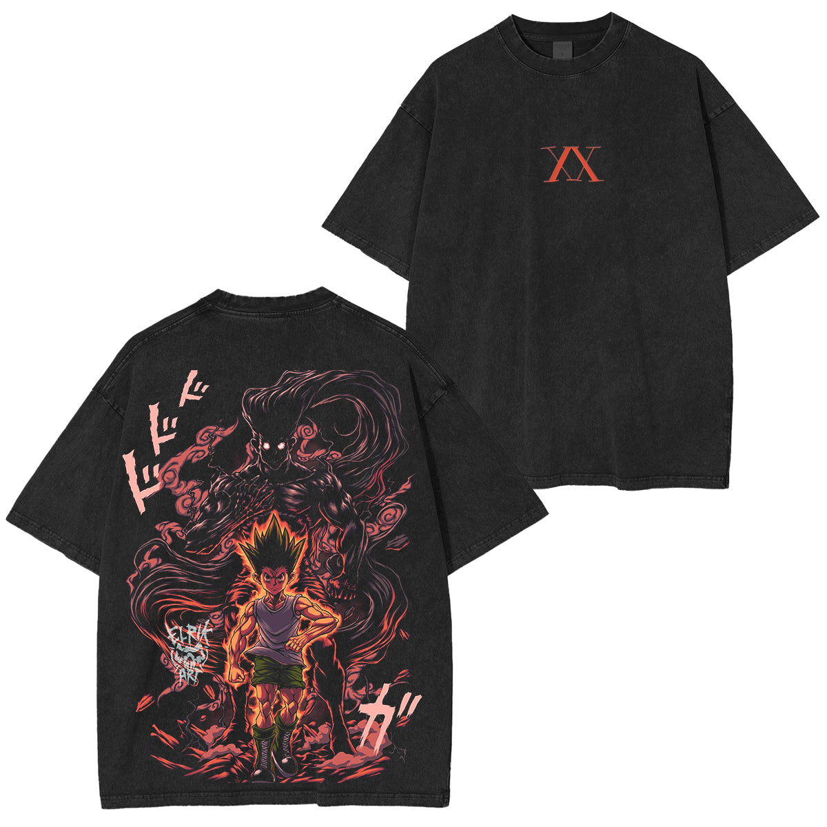 Hunter x Hunter Gon Freecss Vintage Oversize-T-Shirt