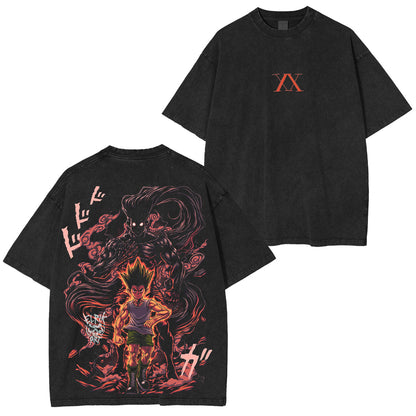 Hunter x Hunter Gon Freecss Vintage Oversize-T-Shirt