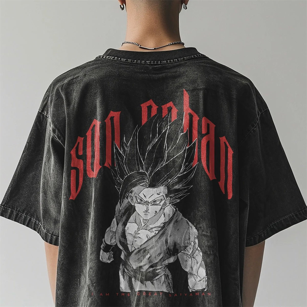 Son Gohan Vintage T-Shirt Herren | Dragon Ball Super