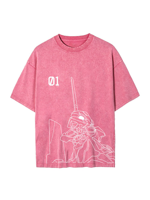 Evangelion Vintage-T-Shirt