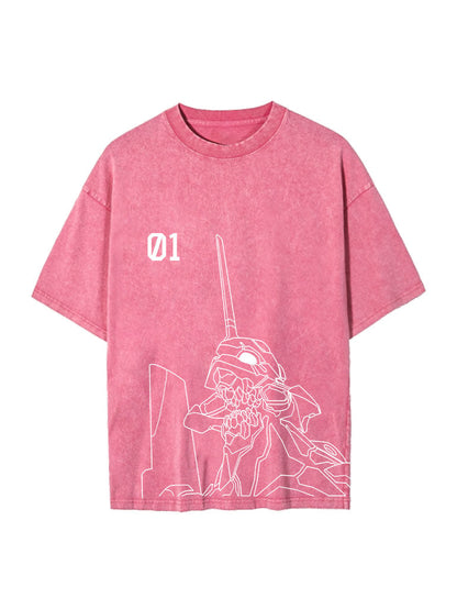 Evangelion Vintage-T-Shirt