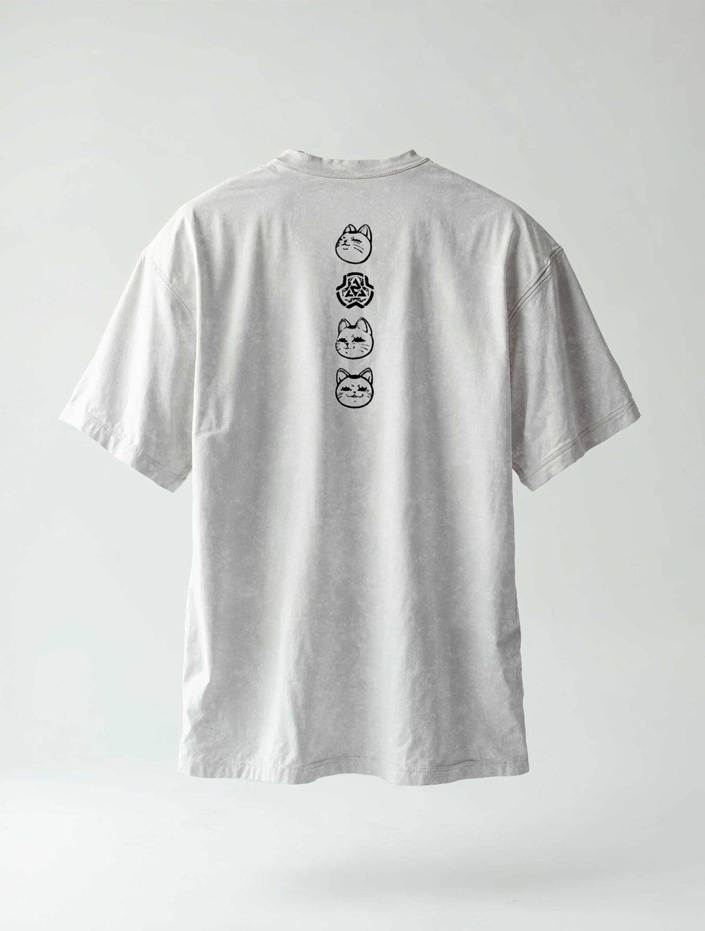 Beckoning Cat Vintage-T-Shirt