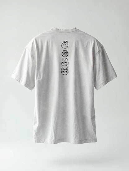 Beckoning Cat Vintage-T-Shirt