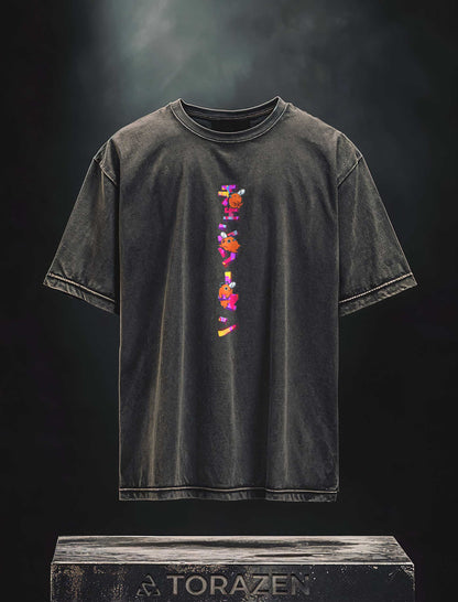 Chainsaw Man Madness Vintage-T-Shirt