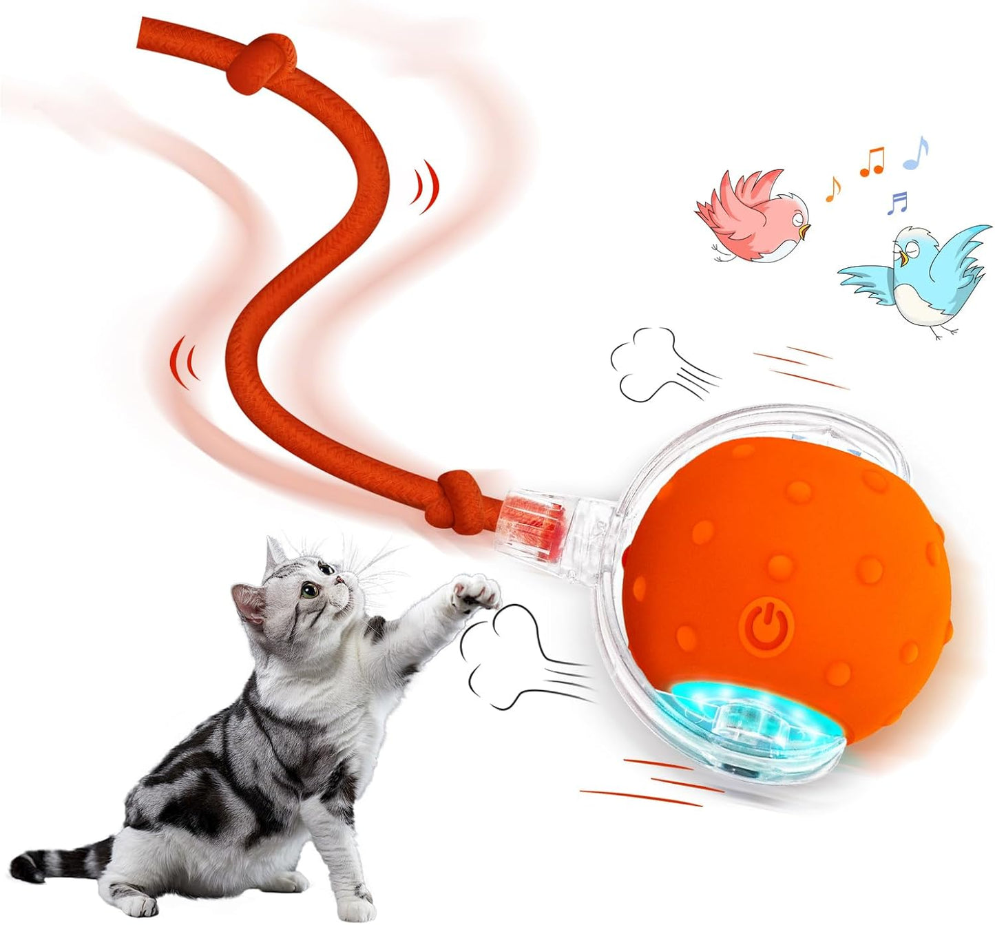 Interactive Rechargeable Cat Toy