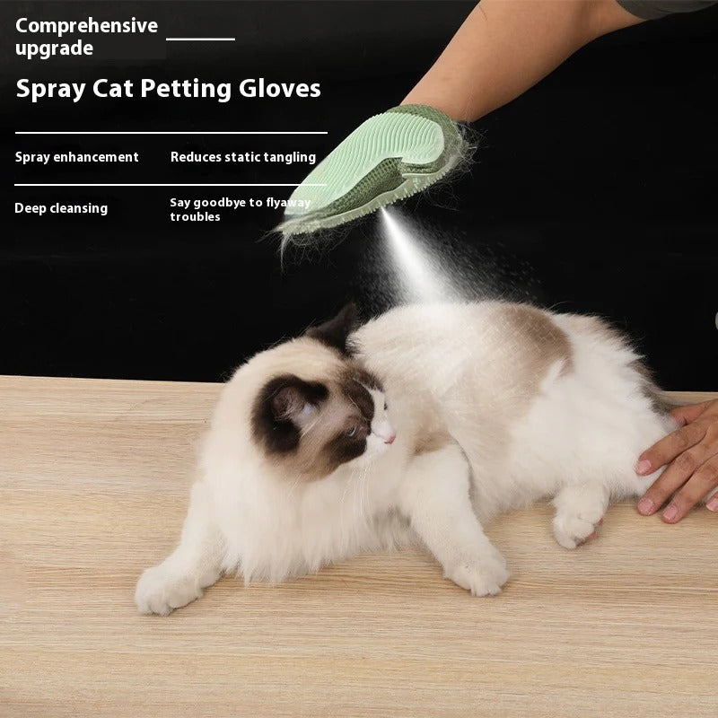 Yopoll 4-in-One Steam Grooming Mist Glove