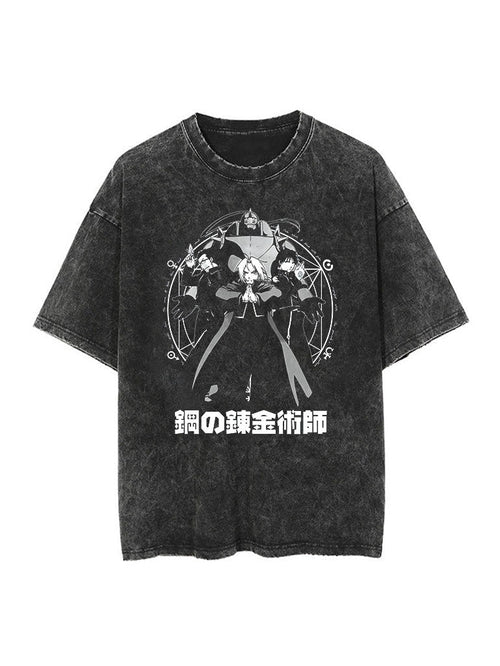 Vintage-T-Shirt „Fullmetal Alchemist“