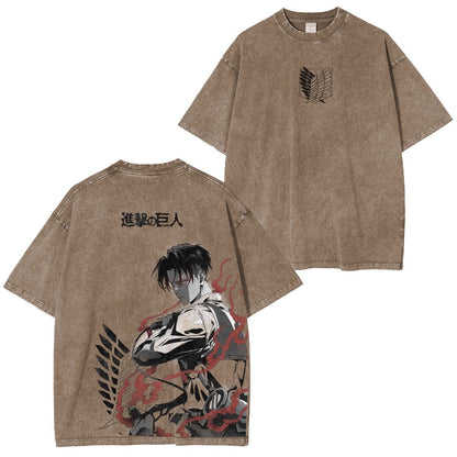 Levi Ackerman Vintage T-Shirt (gewaschen)