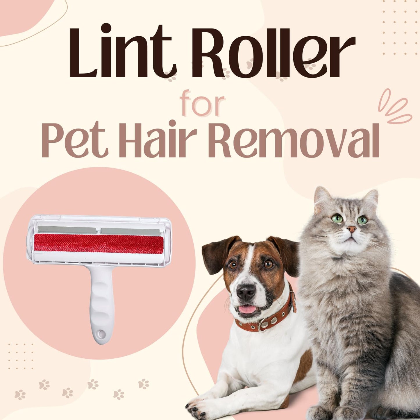 Reusable Pet Hair Remover Roller