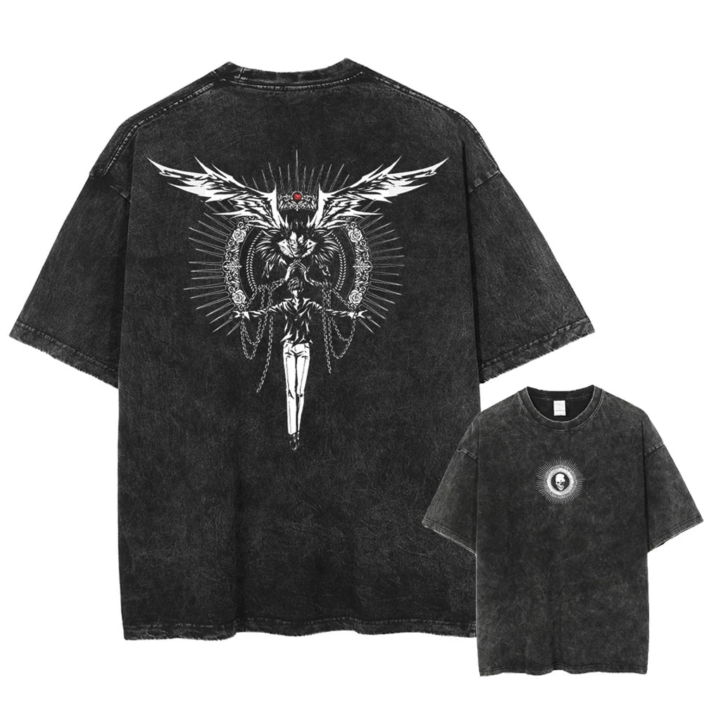Anime Motiv Berserk Guts - Washed Vintage T-Shirt Herren Ver. 4