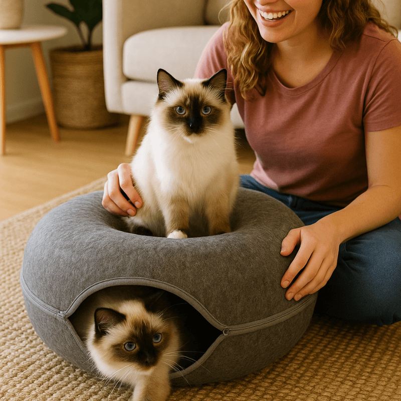 Pet Parents™ Cozy Cove Bed