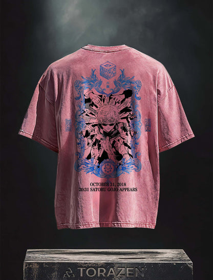 Gojo Against the World Vintage-T-Shirt