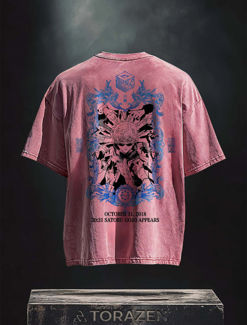 Gojo Against the World Vintage-T-Shirt