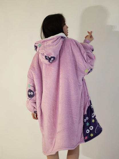 Rußmännchen Kuschelpullover mit Decke