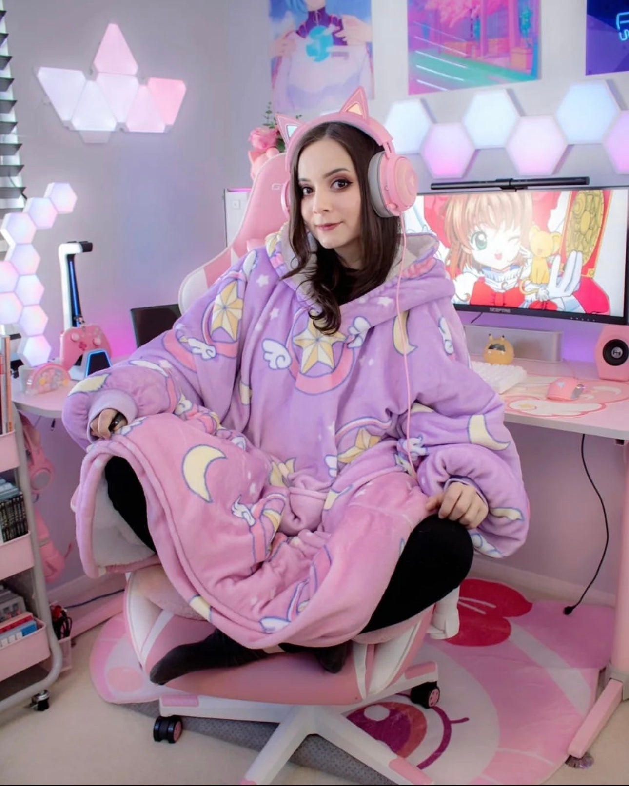 Cardcaptor Kuschelpullover mit Decke
