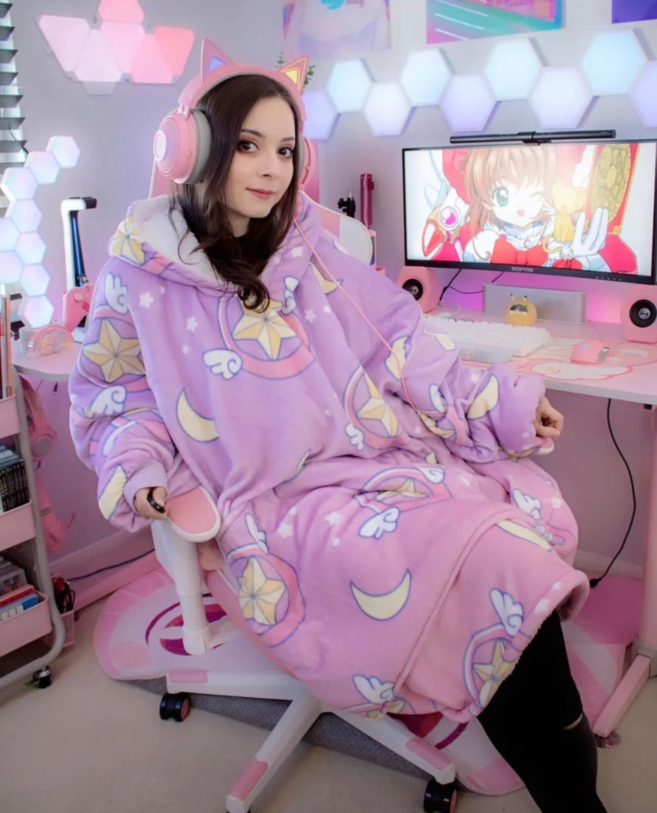 Cardcaptor Kuschelpullover mit Decke