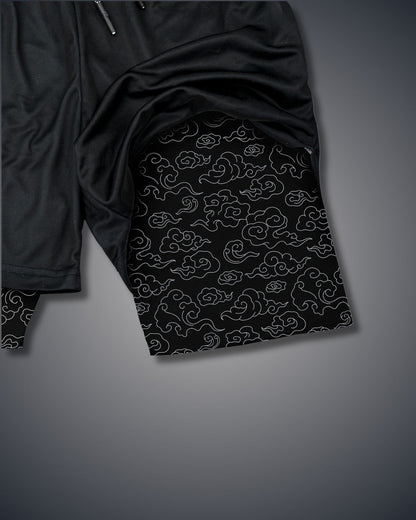 Japanese Clouds Performance Shorts
