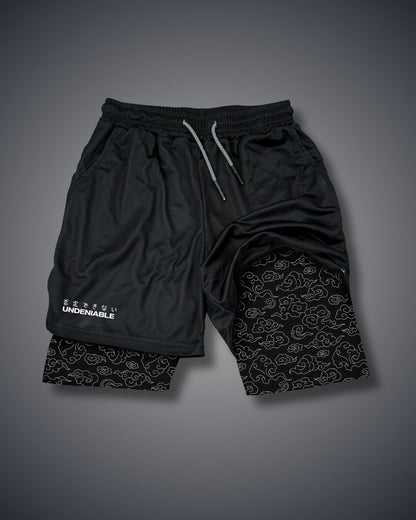 Japanese Clouds Performance Shorts