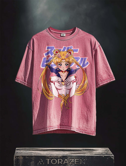Sailor Moon Cosmic Power Vintage-T-Shirt