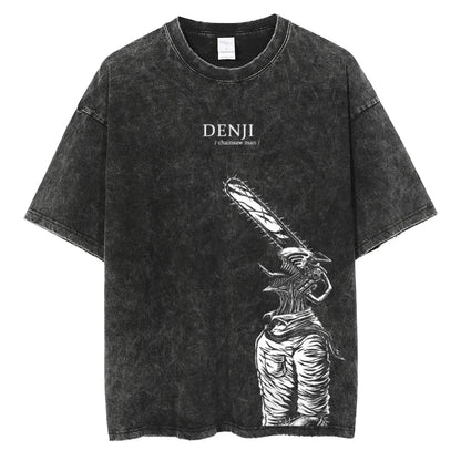 Legacy Baki The Grappler - Anime Motiv Washed Streetwear T-Shirt Herren Ver. Limited