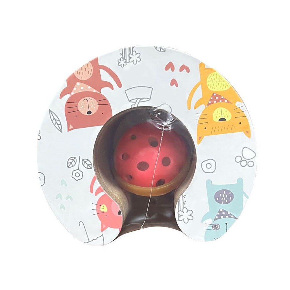 Flexible Cat Scratcher Toy with Bell Ball