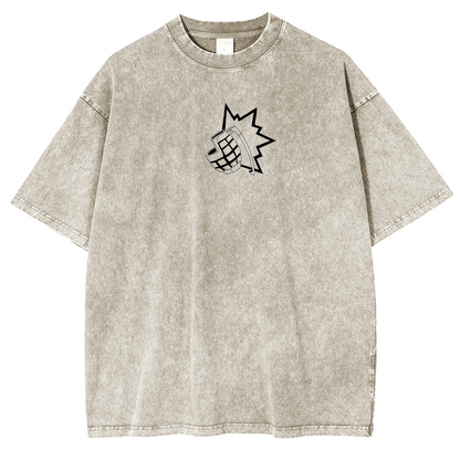 Katsuki Bakugo, My Hero Academia Anime Washed Unisex T-Shirt
