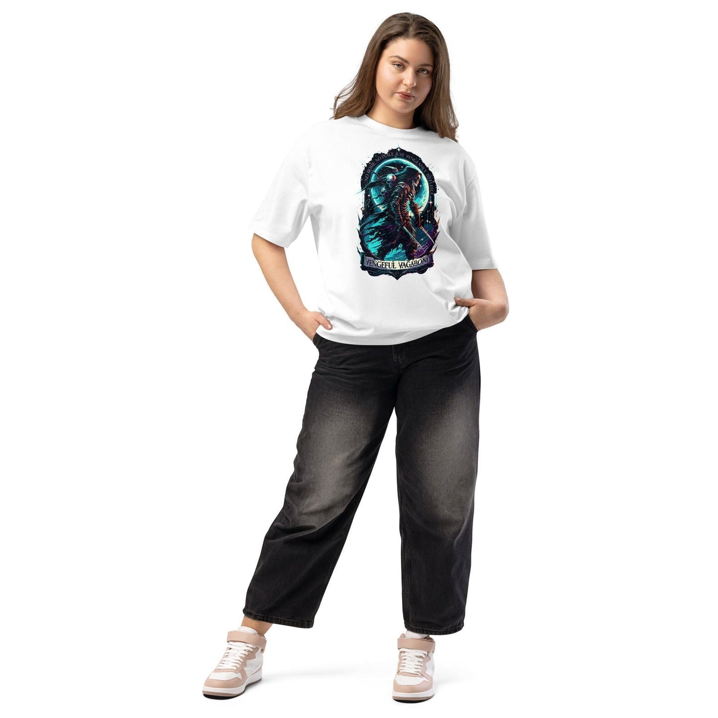 Oversized Heavyweight T-Shirt Herren - Vengeful Vagabond