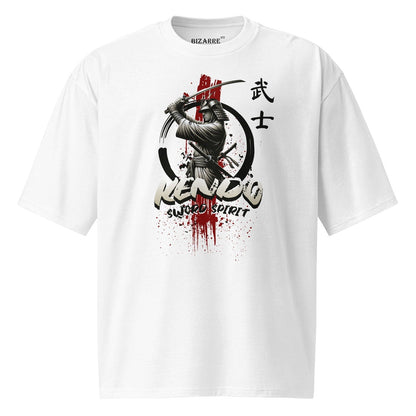 Oversized Heavyweight T-shirt - Kendo Sword Spirit