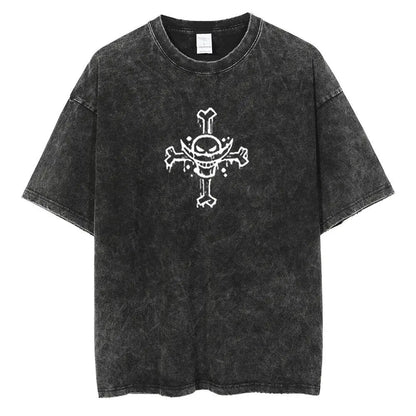 One Piece "Whitebeard" Vintage Oversized T Shirt