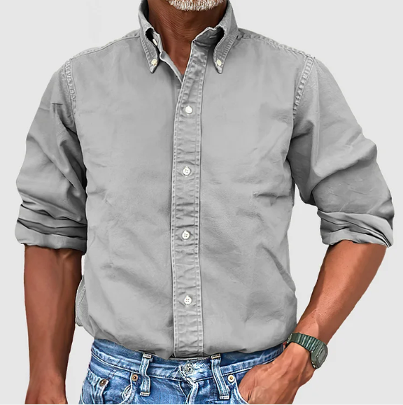 LENNART™ | LÄSSIGES LANGARMIERHEMD